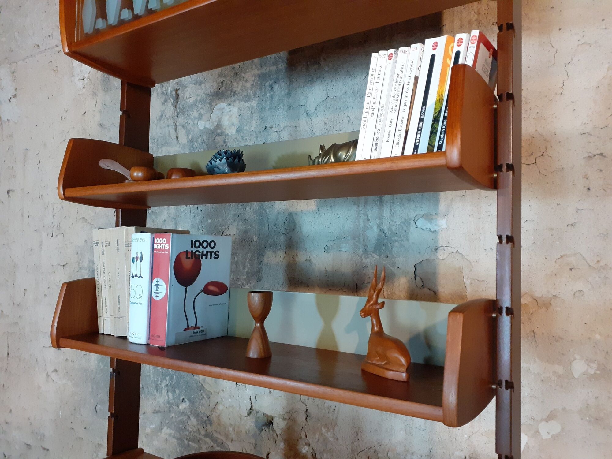 Furniture Of Storage 1 module in Teck "Ergo" by John Texmon, Mid-Century Scandinavian 1960s