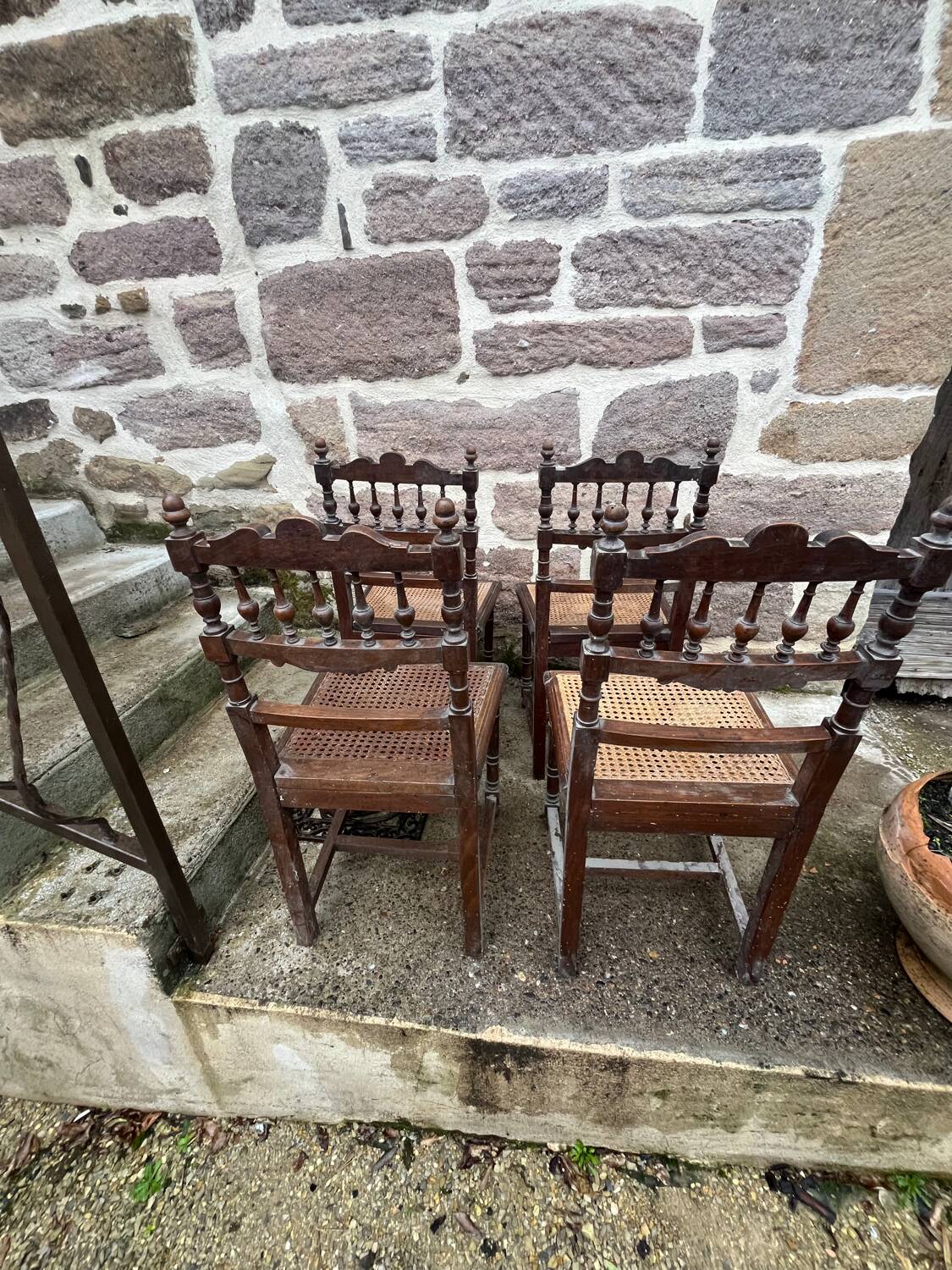 Cane chairs