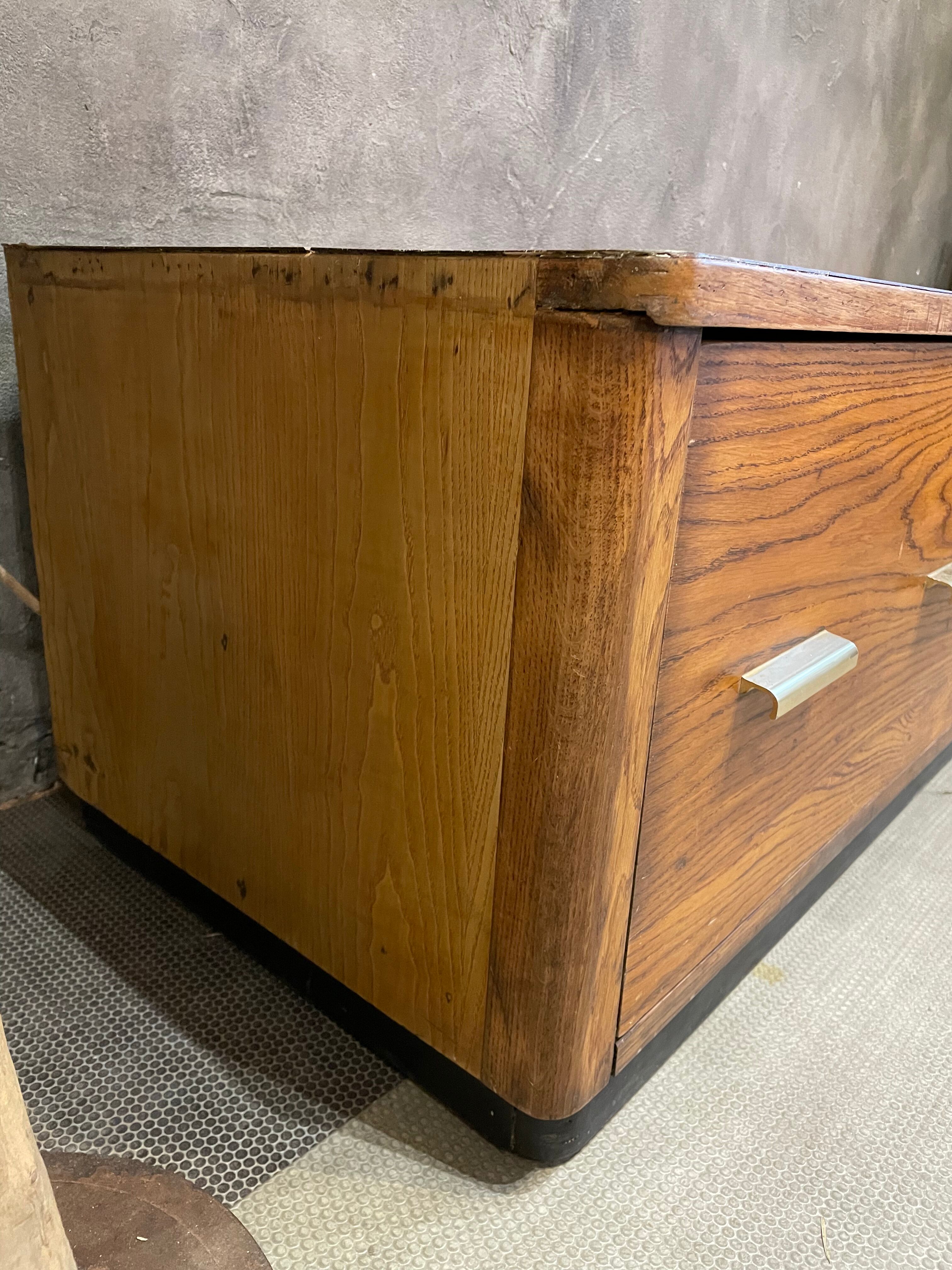 Vintage Formica low cabinet