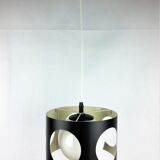 Vintage black metal suspension 1960