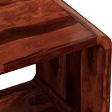 Side table with 1 open shelf