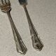 Table Knife Fork Silver Plated Set of Cutlery 37 England Antique Art Deco
