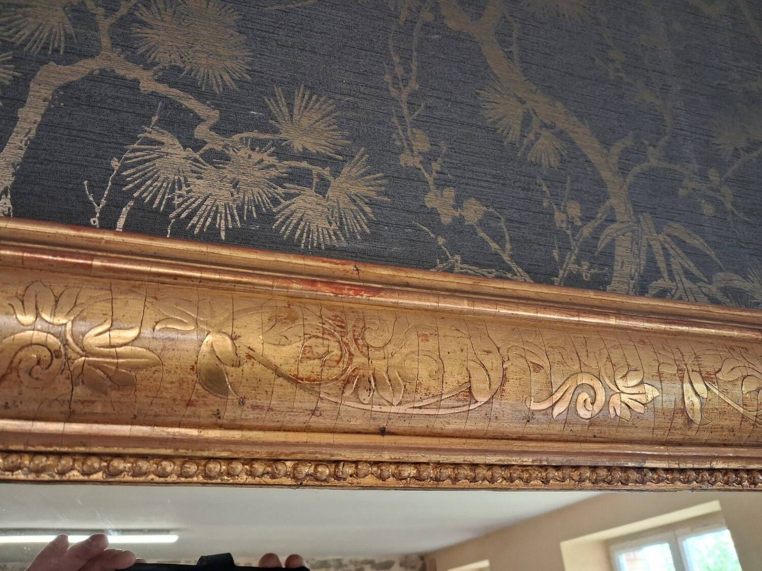 Restoration period mirror 178 x 104