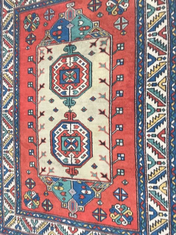 Nice Turkish vintage rug Kars handmade - 105x153
