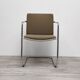 Wilkhahn Brown sled chair