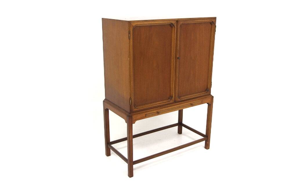 Scandinavian mahogany cabinet, Nordiska Kompaniet, 1950s