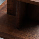 Pied de stalle, display side table in art deco style, France, 1940s