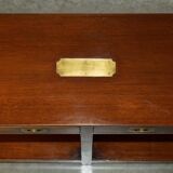 Kennedy Harrods military campaign console with two drawers