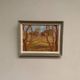 Original Swedish Oil on Panel – "Autumn Landscape" – Signed – Vintage and Framed – 46 × 36 cm (18.1" × 14.2")