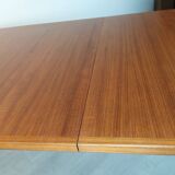 Scandinavian extendable table teak