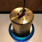 Brass and glass pendant light by Hans Agne Jakobsson 1970