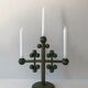 Finnish wooden candlestick