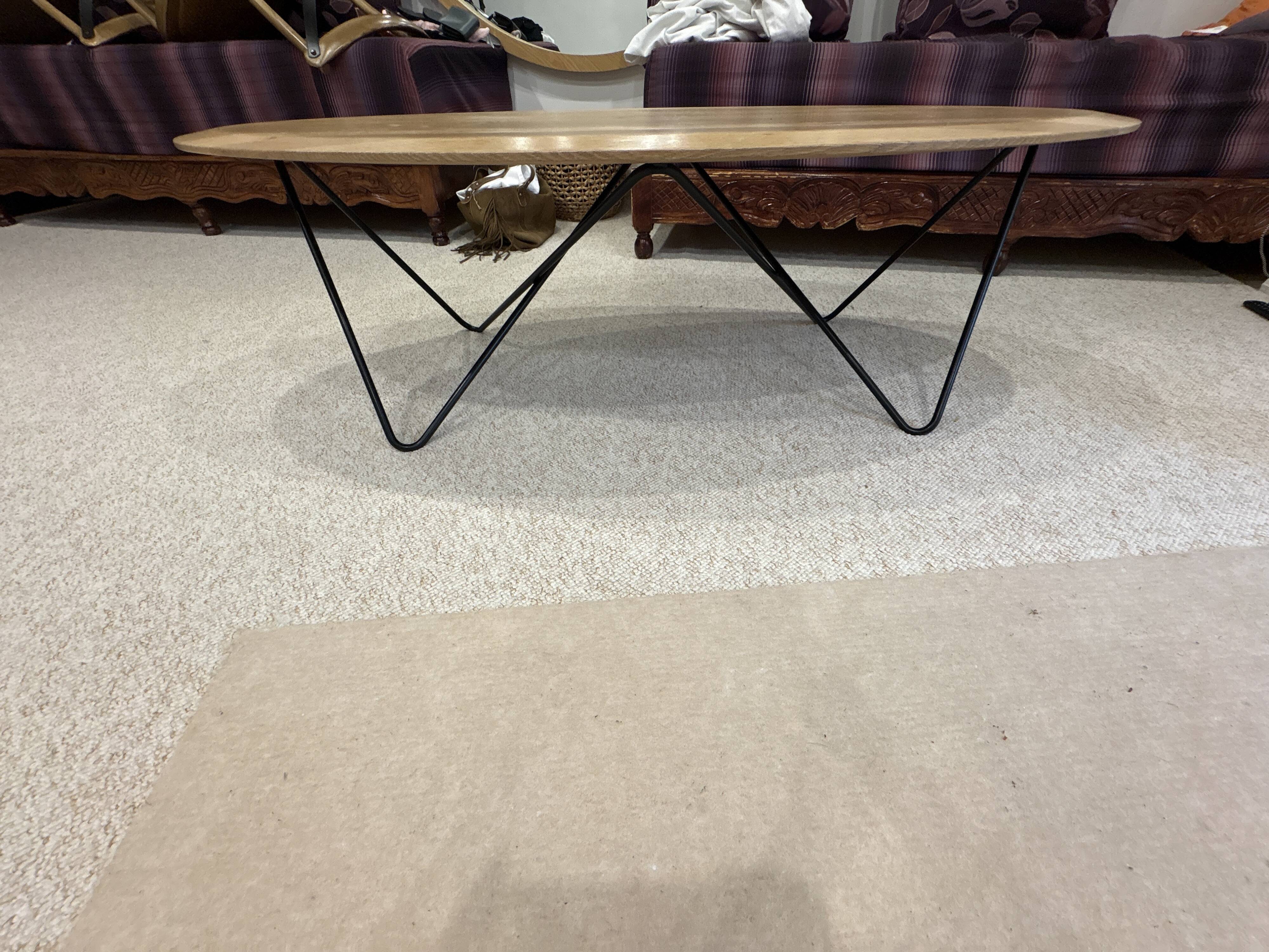 “ORB” Ethnicraft solid oak and steel