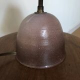 Ceramic and wool lamp