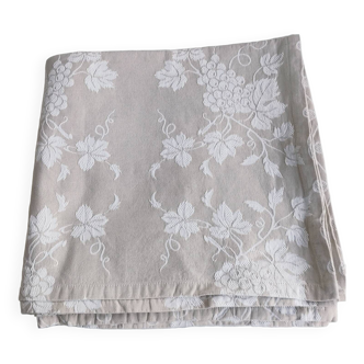 Damask cotton tablecloth 150 x 280