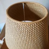 Bedside lamp in light wood