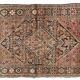 Handmade antique Persian Sarouk Farahan rug 103cm x 161cm 1880s