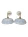 Pair of blue wall sconces