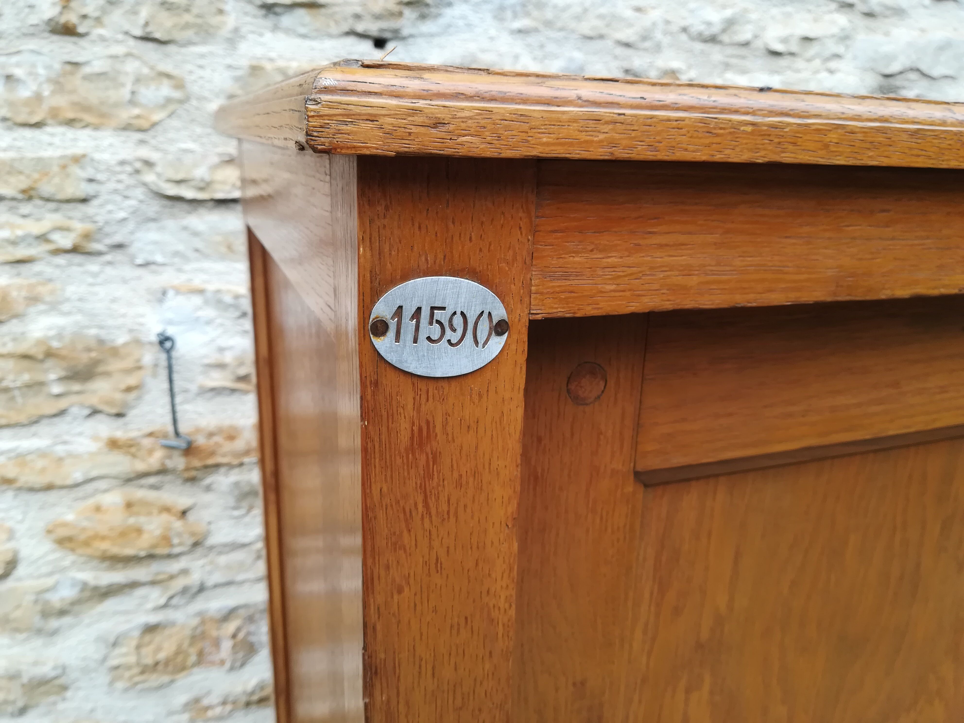 Furniture has two sliding doors