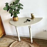 Half-moon console