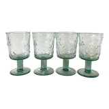 Coloured stemmed lenses