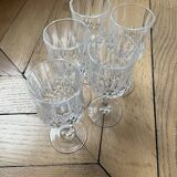 Set of 5 digestive glasses