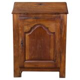 Rustic wooden secretary with 19th century flap