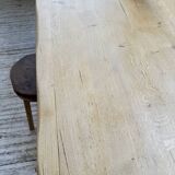 Solid oak farmhouse table 180 cm