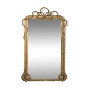 Miroir à motif de grande corde
