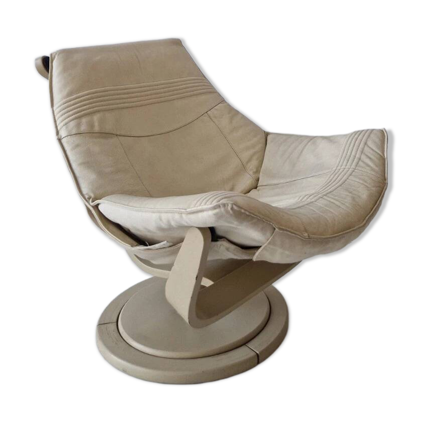Fauteuil suédois pivotant vintage Nelo « Flight High » de Takashi Okamura,