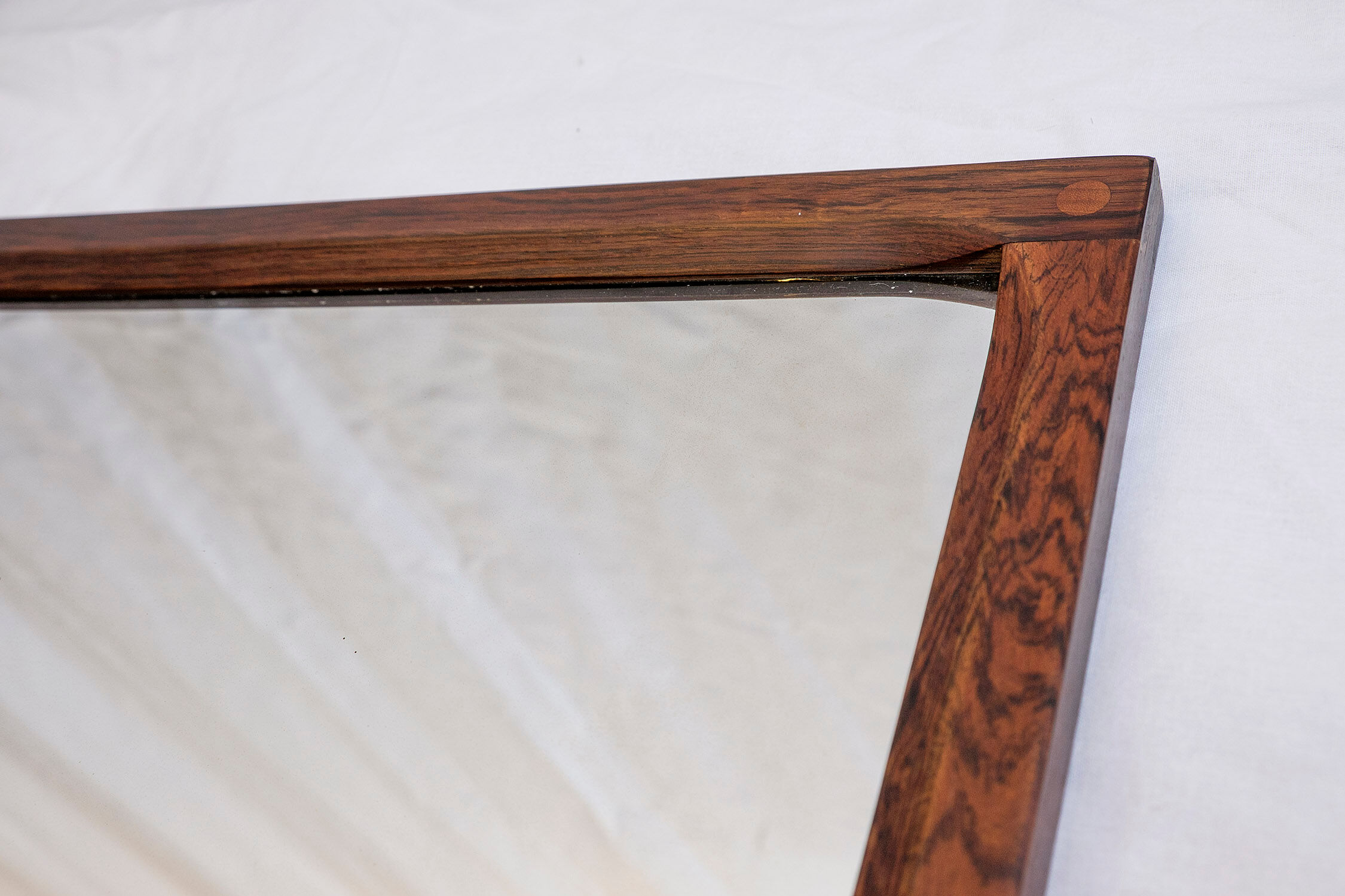 Rosewood No. 168 mirror by Kai Kristiansen for Aksel Kjersgaard - 120X79cm