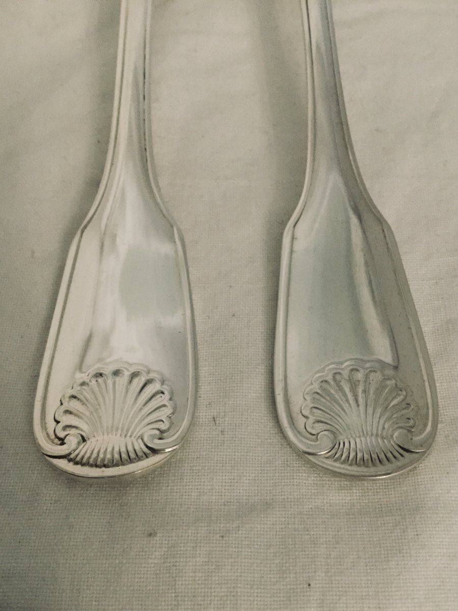 12 cutlery in entremets christofle vendôme