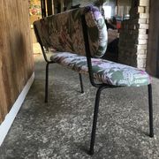 Banc tapissé