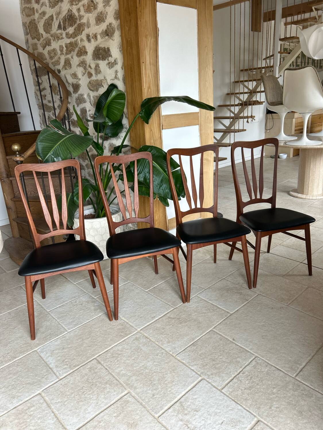 Scandinavian chairs “Ingrid” by Koefoeds Hornslet