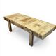 Iconic coffee table signed by Roger Capron, made in the 1950s.