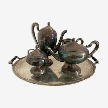 Silver tea set