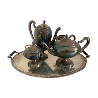 Silver tea set