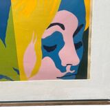 Lithograph entitled "Fra serena on rebecca et helena" by Erik Rasmussen