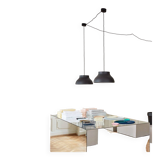 HAY PC Pendant S, Pierre Charpin, matte black