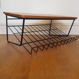 Scandinavian wall-mounted bedside table