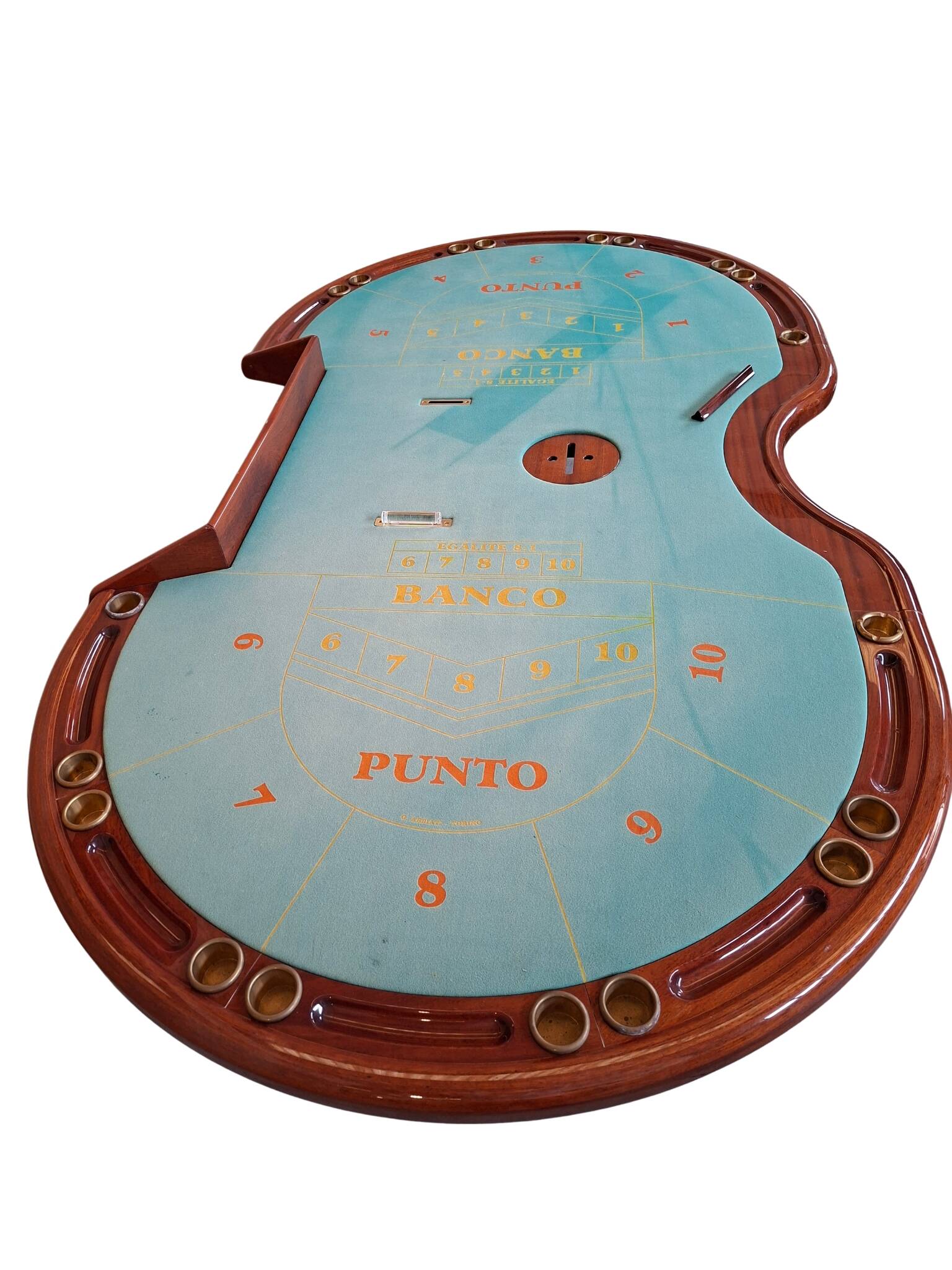 Tavolo da Gioco Originale "Punto Banco" - Ex Casinò di Venezia (Anni '80)