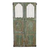 Old wooden door