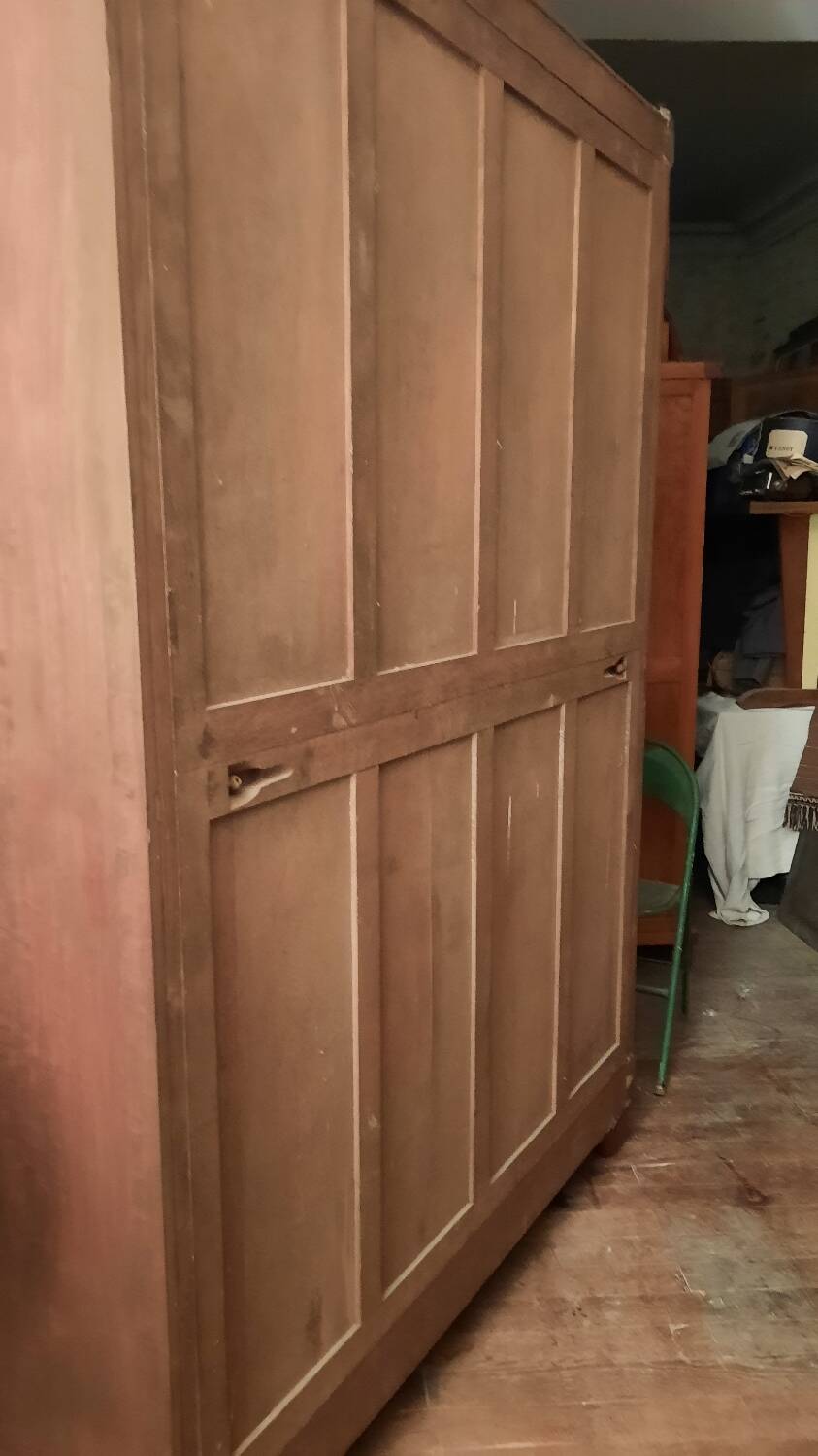 Old art deco style wardrobe