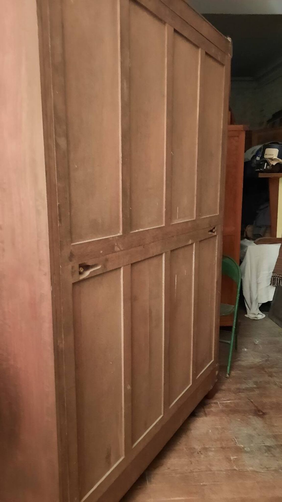 Old art deco style wardrobe