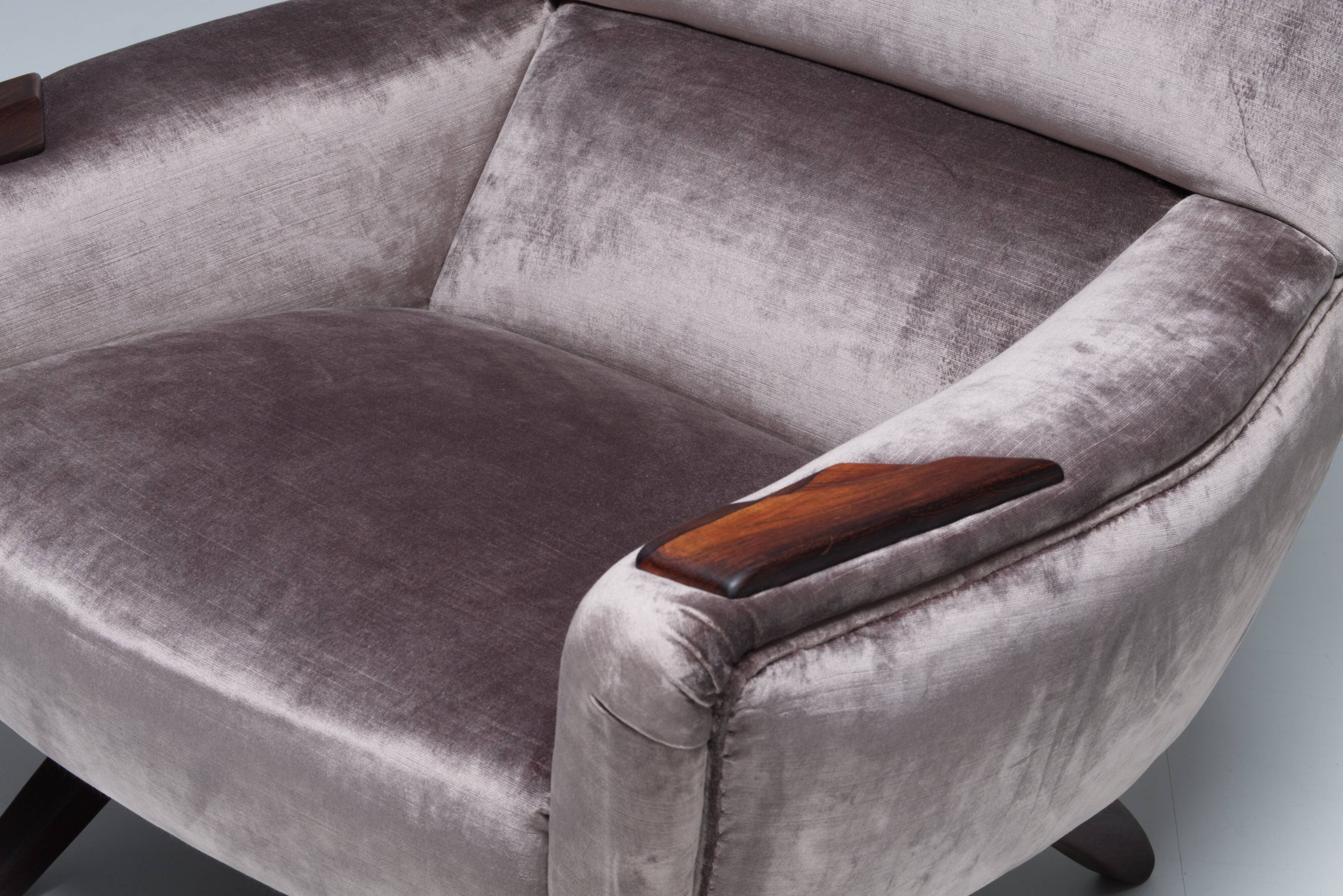 Geisha armchair high back