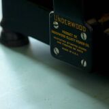 Underwood typewriter 12