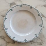 Plat rond ancien