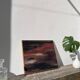 Abstract oil painting on canvas