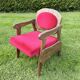 Oak armchair, unique piece