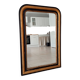 Louis Philippe mirror 105*71cm in wood and stucco 19th century